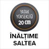 Inaltime saltea 20 cm